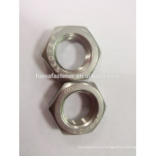 high quality stainless steel hex nut, stainless steel thin nut good price